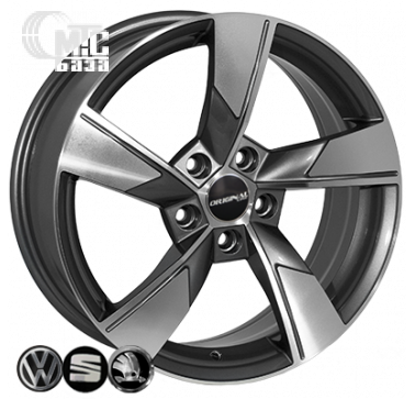 Диски Replica Volkswagen (SK522) 7x17 5x112 ET40 DIA57,1 (GMF)